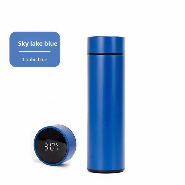 Smart Stainless Steel Thermos Bottle – 500 ml Display